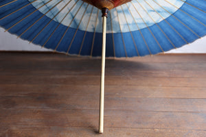 Janome Umbrella [Ishitetsu White Aizome 2024 Sukeroku Snowflake]