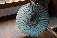Load image into Gallery viewer, Parasol [double-lined white x light blue (fold dyed inside the eaves)]
