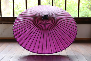 蛇の目傘【赤紫】 - 和傘CASA