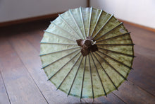Cargar imagen en el visor de la galería, Paraguas Japonés Mame [Verde Teñido Desigual A]
