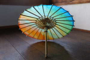 Mame(mini) Japanese Umbrella [Yuyake(sunset glow) B]