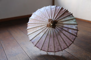 Mame Japanese umbrella [uneven dyeing purple B]