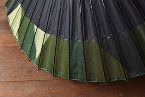 Paraguas Janome [Nokidako Black x Cut Joint (Green)]
