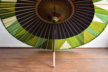 Load image into Gallery viewer, Janome Umbrella [Nokiyakko Black x Cut Joint (Green)]
