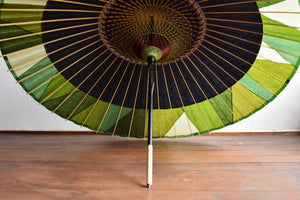 Janome Umbrella [Nokiyakko Black x Cut Joint (Green)]