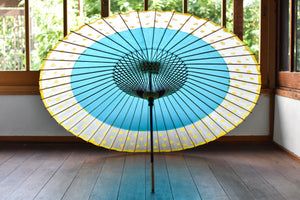 Paraguas Janome [Nokiyako Turquoise x Glass Button]