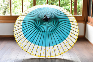 Janome Umbrella [Nokiyakko Turquoise x Glass Button]