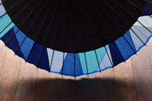 Cargar imagen en el visor de la galería, Paraguas Janome [Nokidako Black x Cut Joint (Blue)]
