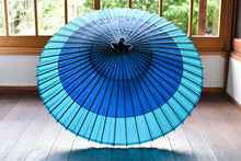 Load image into Gallery viewer, Janome Umbrella [Nokidatsu Blue x Turquoise]

