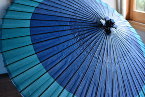 Paraguas Janome [Azul Nokidako x Turquesa]