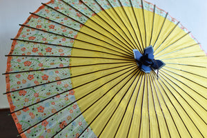 Small Janome [Tsukiyakko Yellow x Floral Pattern]