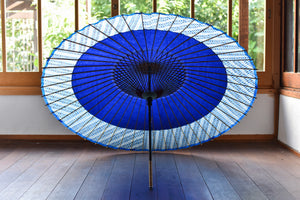 Janome 雨伞 [Nokidako 海军蓝 x 格子图案]