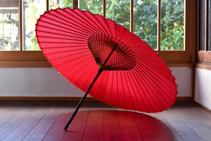 Janome 雨伞 [Solid Crimson]
