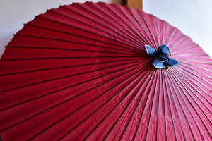 Janome 雨伞 [Solid Crimson]