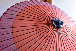 Janome Umbrella [Nokiyakko Orange x Staggered Stripes]