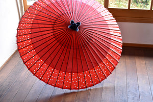 Paraguas Janome [Nokiyoko Red x Polka Dot]