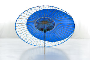 Janome 雨伞 [Tsukiyoko Blue x Glass Button]