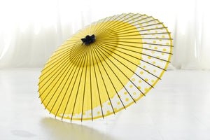 Janome 雨伞 [Tsukiyoko Yellow x Glass Button]