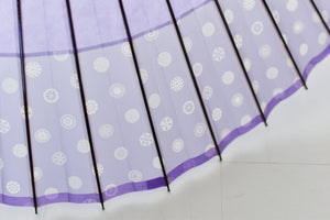 Janome Umbrella [Nokiyakko Lavender x Glass Button]