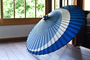 Janome 雨伞 [新月淡蓝色 x 蓝色]