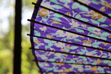 将图片加载到图库查看器，蛇の目傘【花柄　紫】 - 和傘CASA
