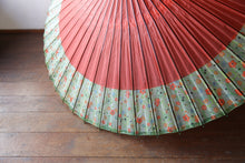 Load image into Gallery viewer, Janome Umbrella [Nokiyakko orange x floral pattern]
