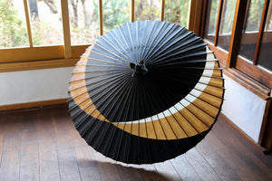 Janome Umbrella [crossing black x kakishibu iron (white)]