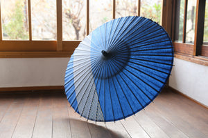 遮阳伞 [条纹带蓝色 x 条纹]