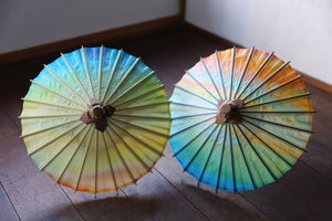 Mame(mini) Japanese Umbrella [Yuyake(sunset glow) A]