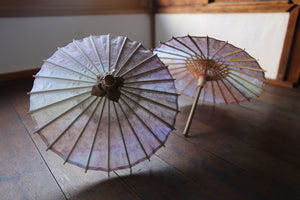 Paraguas Japonés Mame [Púrpura Teñido Desigual B]