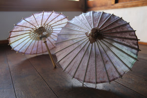 Mame(Mini) Japanese Umbrella [Uneven Dyed Purple A]