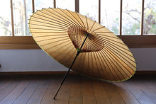 Cargar imagen en el visor de la galería, Paraguas Janome [Kakishibu-zome (caqui negro)] (Verde)
