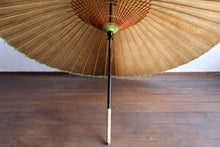 Cargar imagen en el visor de la galería, Paraguas Janome [Kakishibu-zome (caqui negro)] (Verde)
