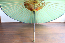 Cargar imagen en el visor de la galería, 蛇の目傘【鹿の子 緑】 - 和傘CASA
