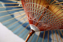Load image into Gallery viewer, Jano-me gasa (Japanese umbrella) [Indigo dyeing of Itoshiro - Aizome 2022 Sukeroku Shikaku]
