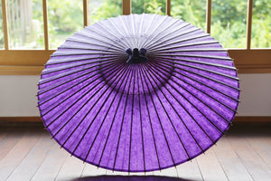 蛇の目傘【紫】 - 和傘CASA