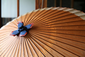 Janome Umbrella [Kakinobu Kakishibu x Kasumi Dye (Orange Pink)]