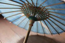 Cargar imagen en el visor de la galería, Paraguas Japonés Mame [Itetsu White Indigo Dyed River Face A]
