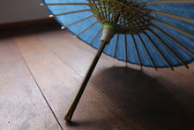 Cargar imagen en el visor de la galería, Paraguas japonés Mame [Ittetsu White Indigo Dye Indigo]
